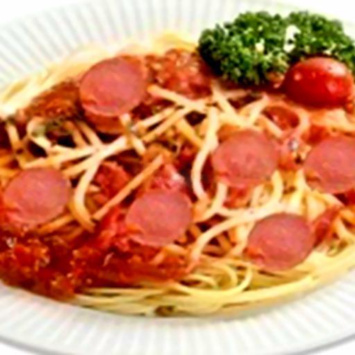 spaghetti-sausage