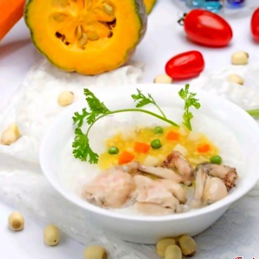 chao-dinh-duong-viet-soup-chao-ech-nho