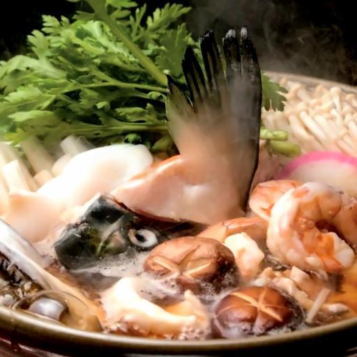 Lẩu hải sản vị nước tương