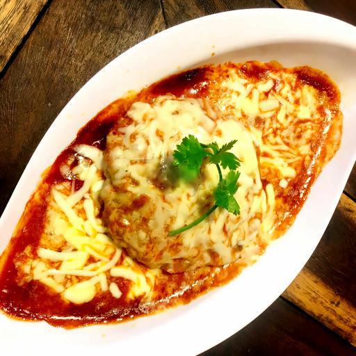 com-pho-mai-voi-thit-vien-ut-lo