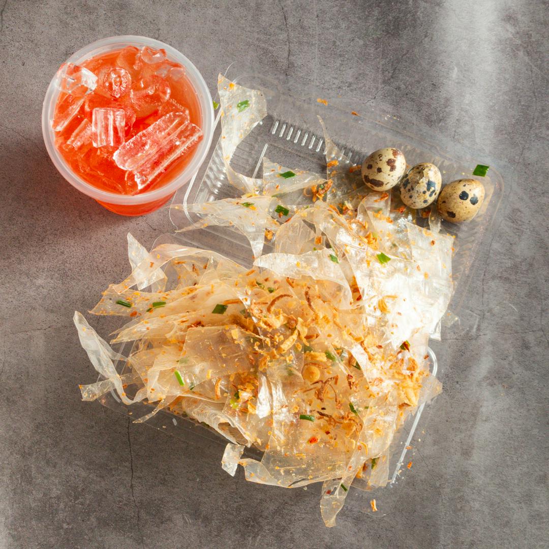 combo-banh-trang-mo-hanh-trung-cut-tra-trai-cay