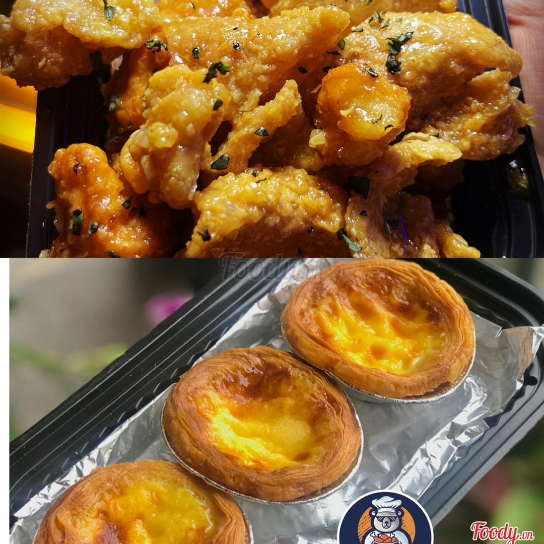 combo-1-phan-da-ga-sot-bo-toi-1-banh-trung