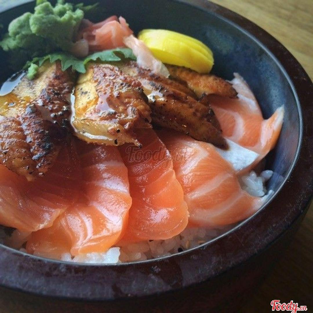 com-luon-va-ca-hoi-sashimi