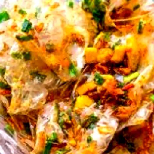 Bánh tráng dẻo mỡ hành