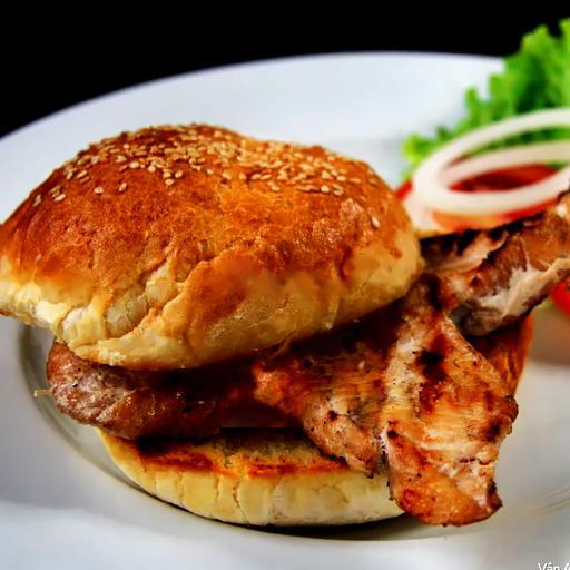 grilled-chicken-burger-fries