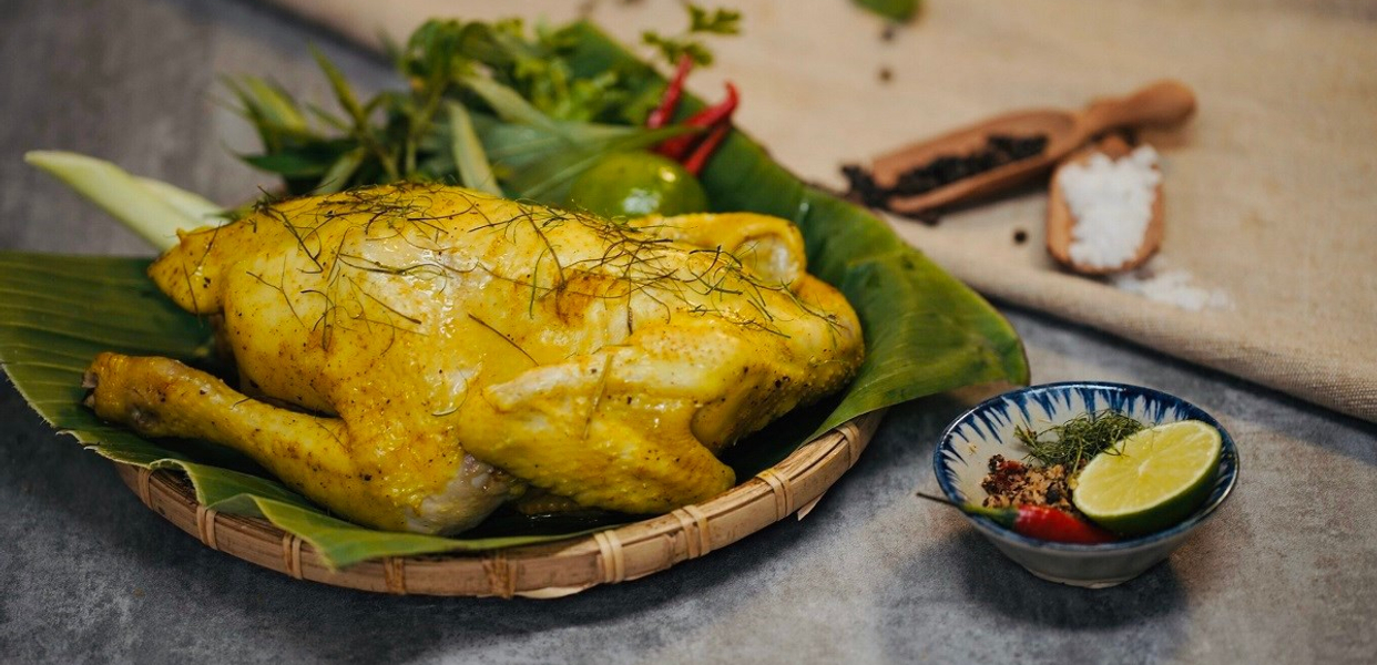 Gà-Luộc,-Gà-Ủ-Muối---Trung-Văn
