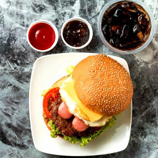 combo-hamburger-bo-teriyaki-xuc-xich-trung-pho-mai-coca