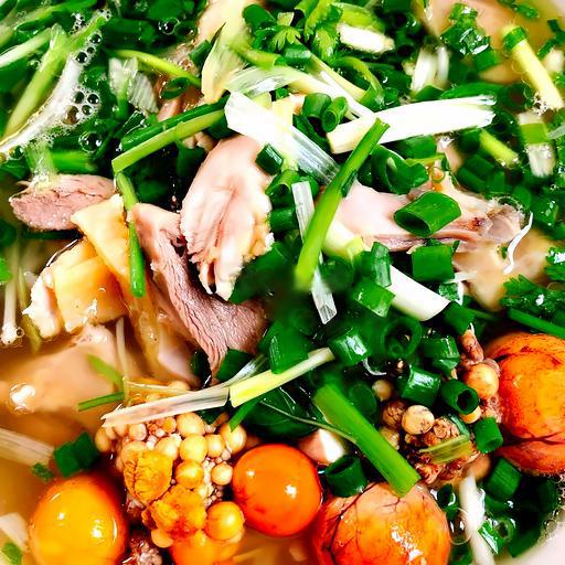 pho-ga-ui-trang-trung-non-ac-biet