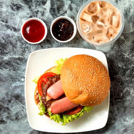 combo-hamburger-bo-teriyaki-xuc-xich-ca-phe