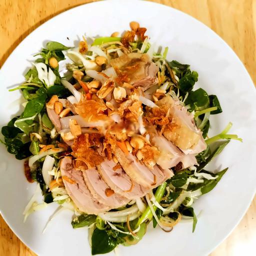 goi-vit-mot-nguoi-chao