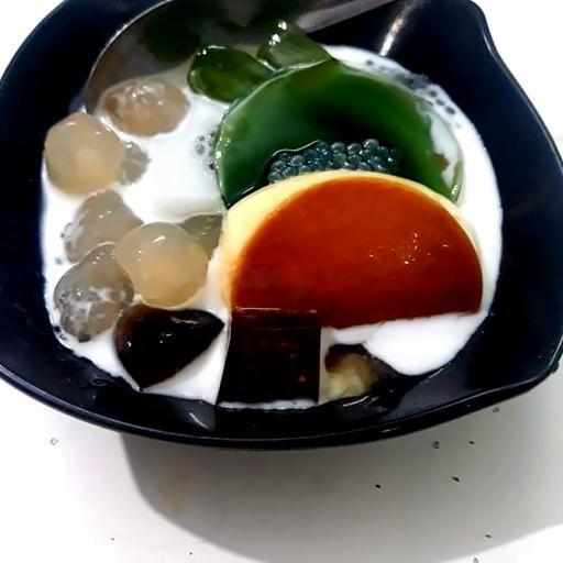 che-caramel-rau-cau-tra-xanh-tran-chau