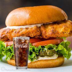 combo-hamburger-tom-trung-coca-500ml