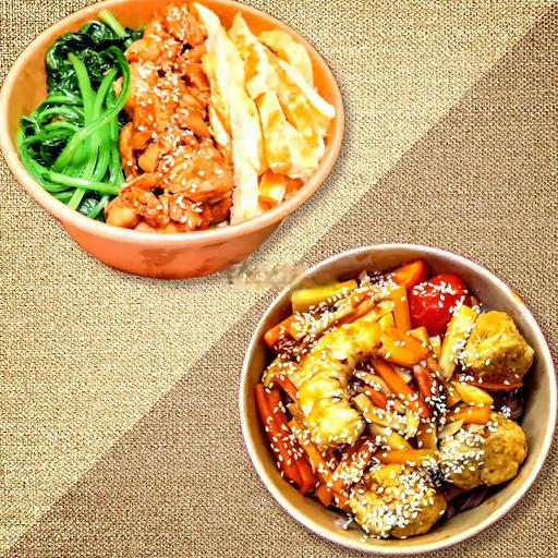 com-ga-teriyaki-my-lut-xiu-mai-ga-tom-sot-nam