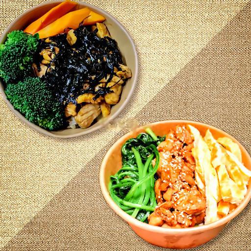 com-ga-nam-rong-bien-com-ga-teriyaki