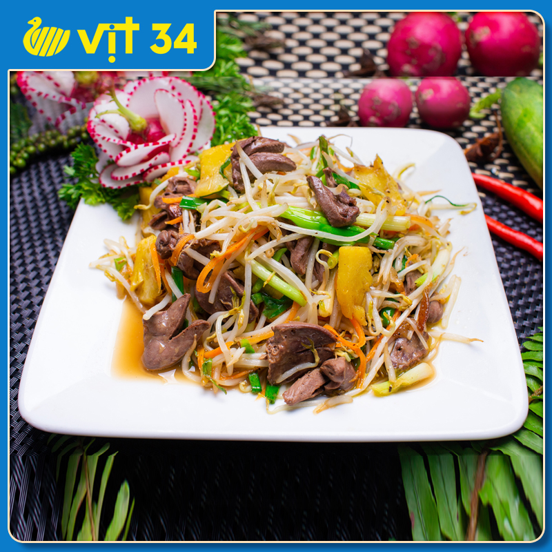 tim-vit-xao-hanh-mui