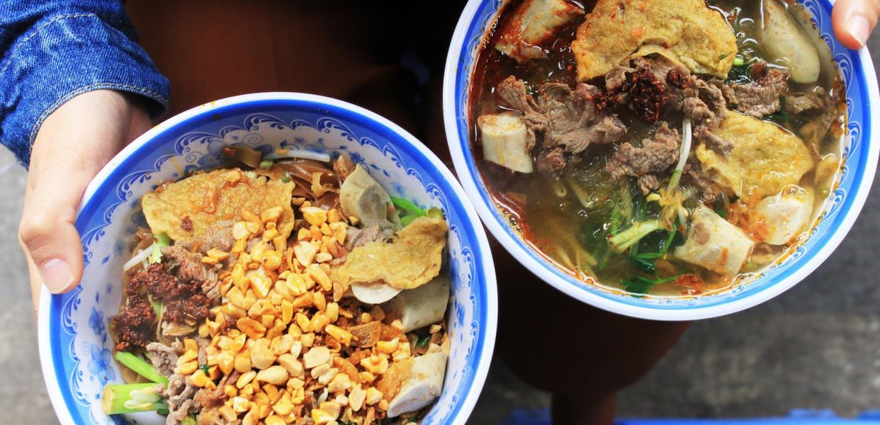 Quán-Gánh-Chị-Nhung---Bánh-Đa-Cua---Tập-Thể-7,2-Vĩnh-Phúc