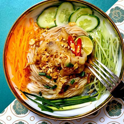 pho-tron-chan-ga-rut-xuong