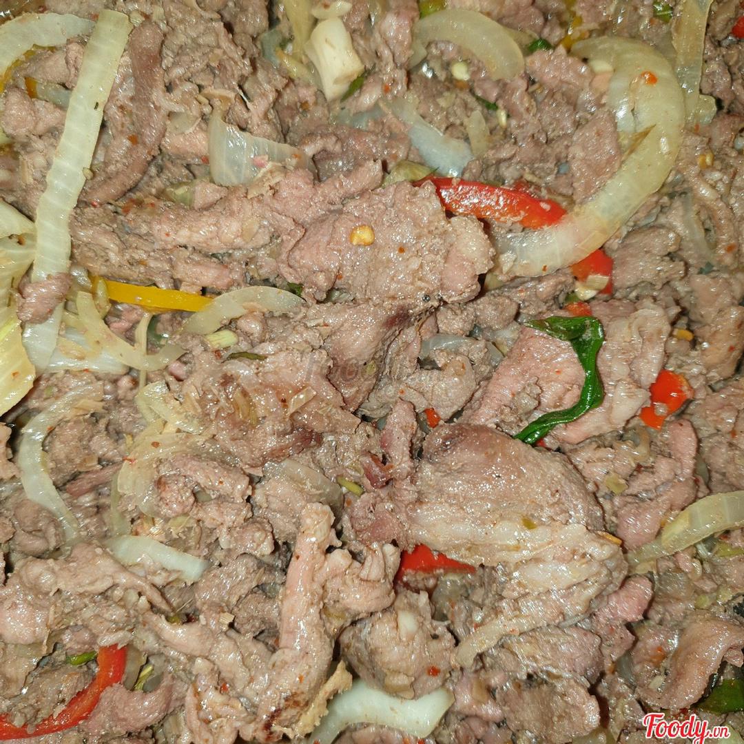 com-thit-a-ieu-xao-lan