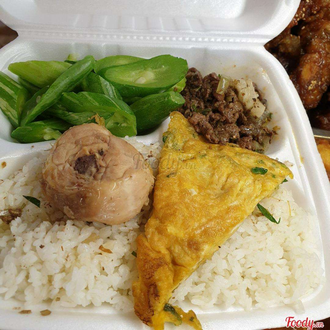 com-a-ieu-xao-ga-rang-trung-ran