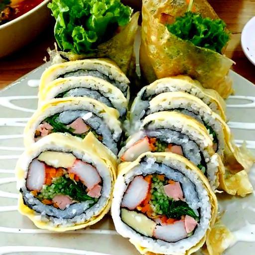 kimbap-trung-cuon