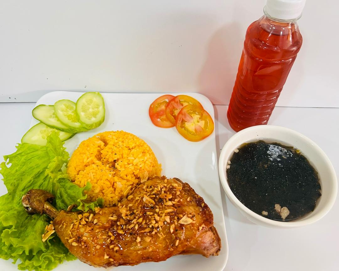 com-ga-sot-mam-toi-lon-canh-rong-bien-sam-nha-nau