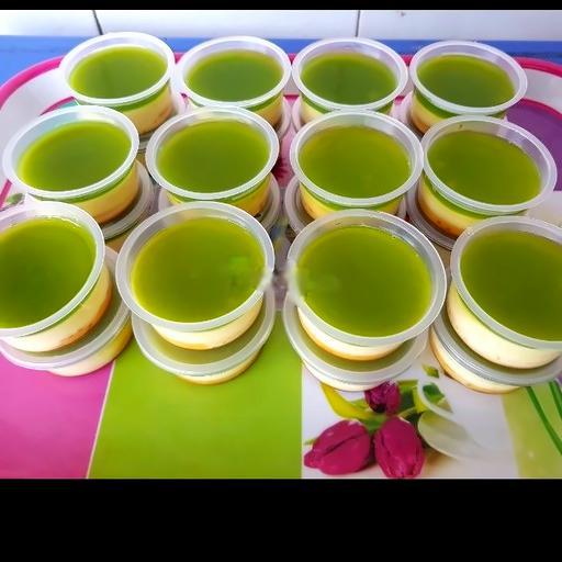 banh-flan-rau-cau-la-dua