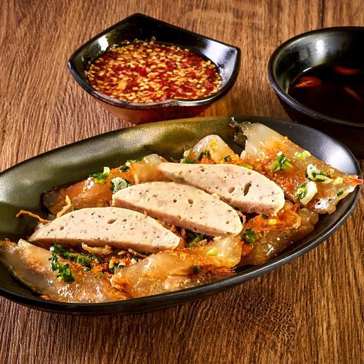 Bánh bột lọc chả 