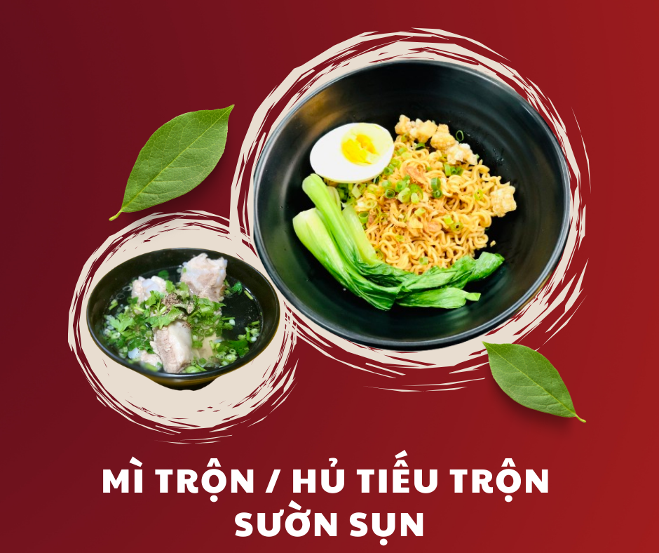 Mì Trộn Sườn Sụn
