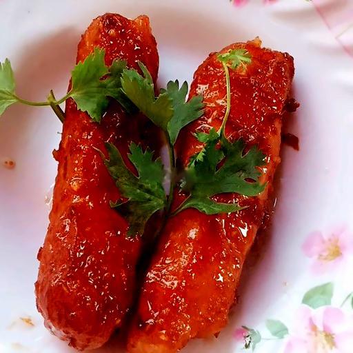 com-nem-nuong-sot-mam-toi