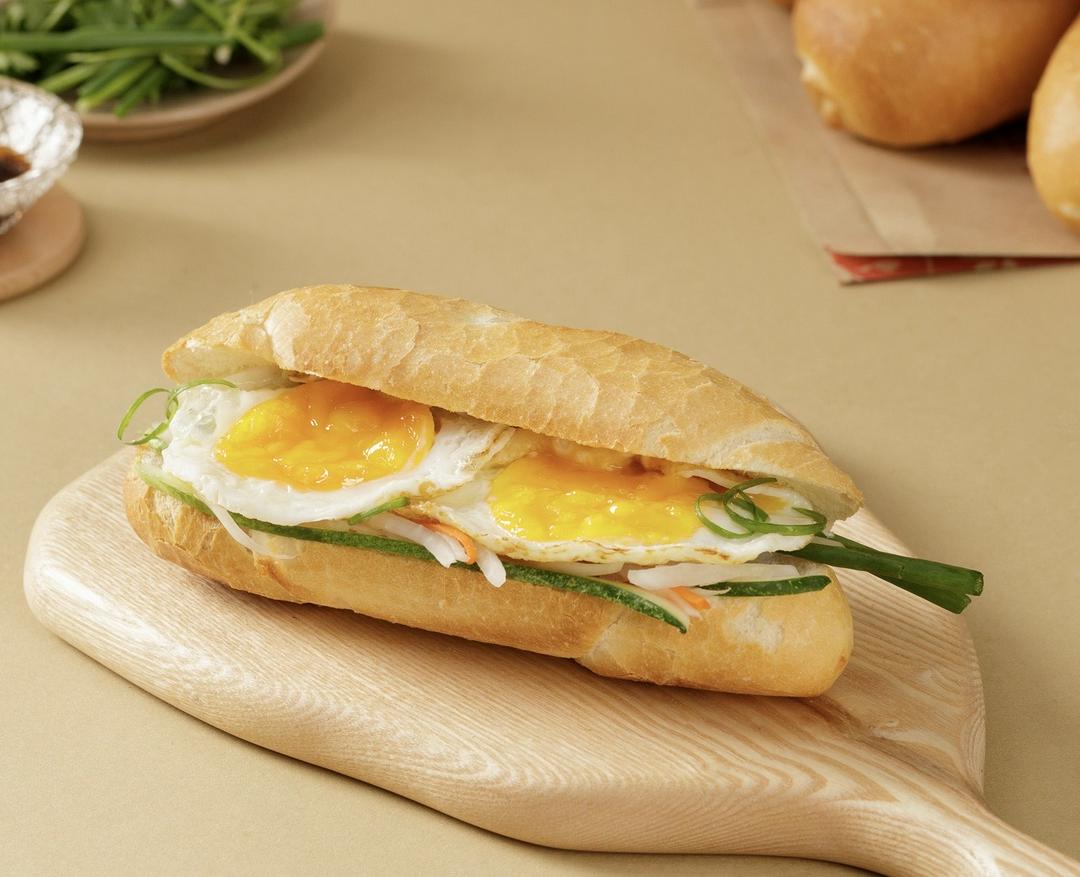 Bánh Mì Ốp La 2 Trứng
