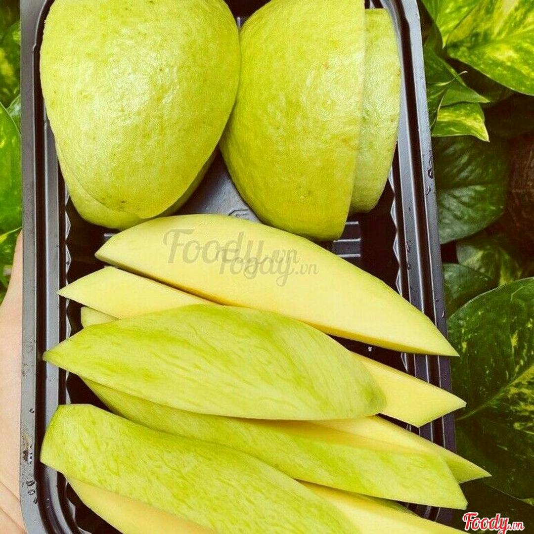 hop-2-mon-oi-xoai-xanh