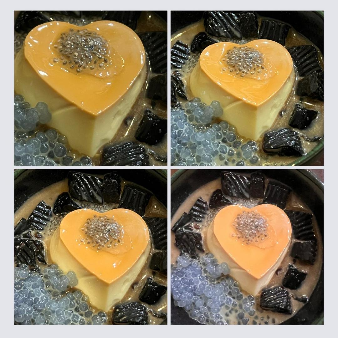 che-suong-sao-flan-dua-hat-chia