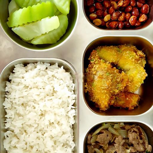 com-thit-rang-chay-canh