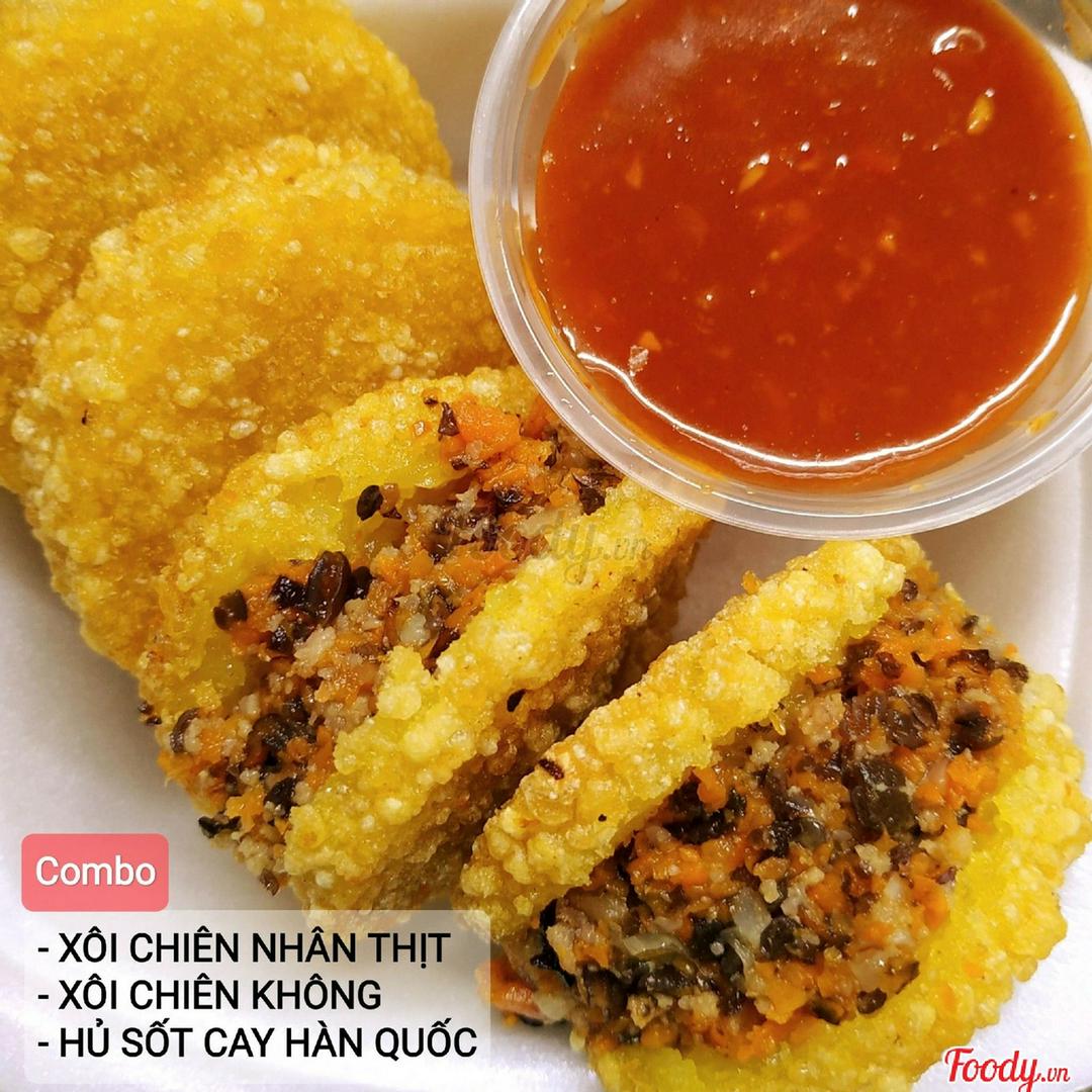 combo-2-xoi-khong-nhan-2-xoi-nhan-thit-sot-cay-han-quoc