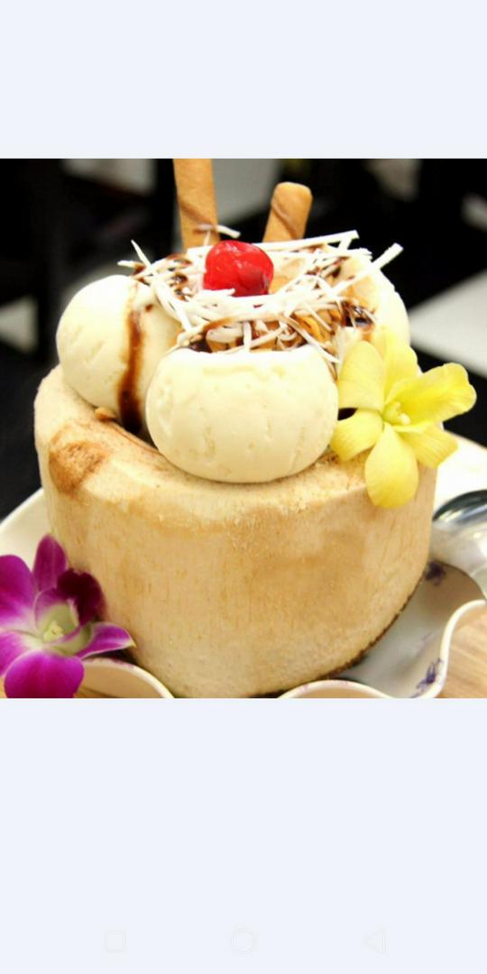 kem-trai-dua-sau-rieng