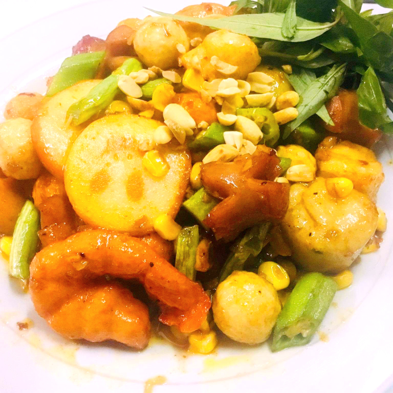 combo-ca-vien-sot-nuoc-mam-tuy-chon-topping