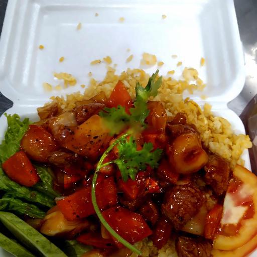 com-bo-luc-lac-1-chai-nuoc-ngot