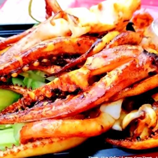 rau-muc-ai-ca-nuong-muoi-ot