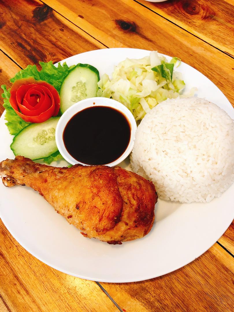 com-ga-nuong-sot-bbq