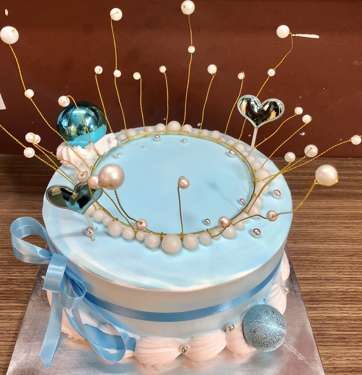 banh-kem-vuong-mien-xanh-20cm