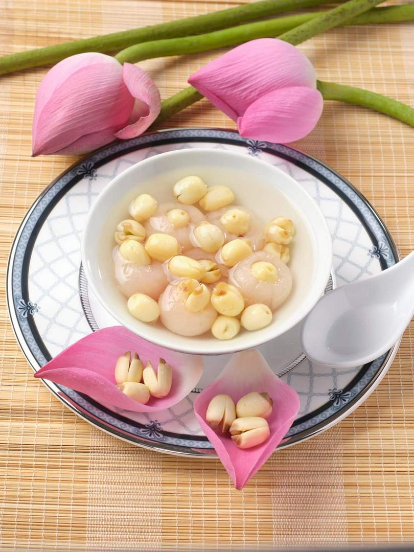 che-hat-sen-trai-vai-rau-cau