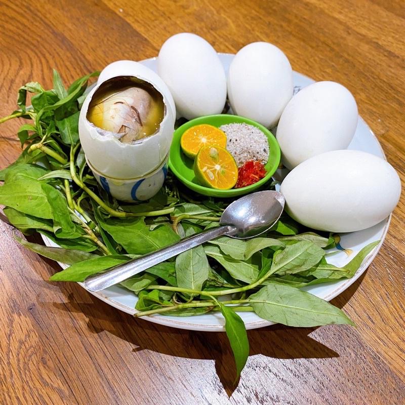 hột vịt lộn luộc