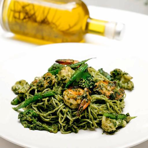 pesto-vegetable-noodles