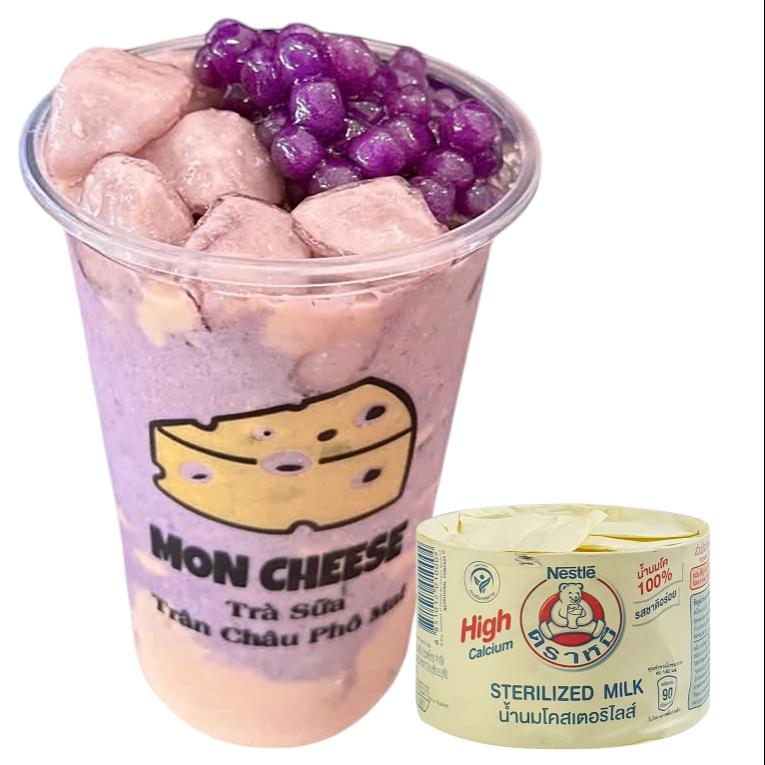 Sữa Gấu Sốt Khoai Môn Tươi