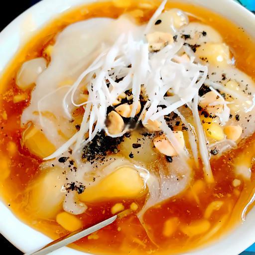 che-san-mix-troi-tau-au-xanh-hoac-me