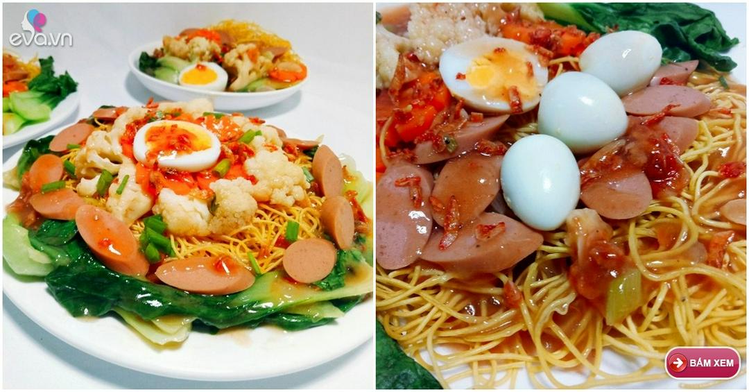 mi-xao-trung-cut-xuc-xich