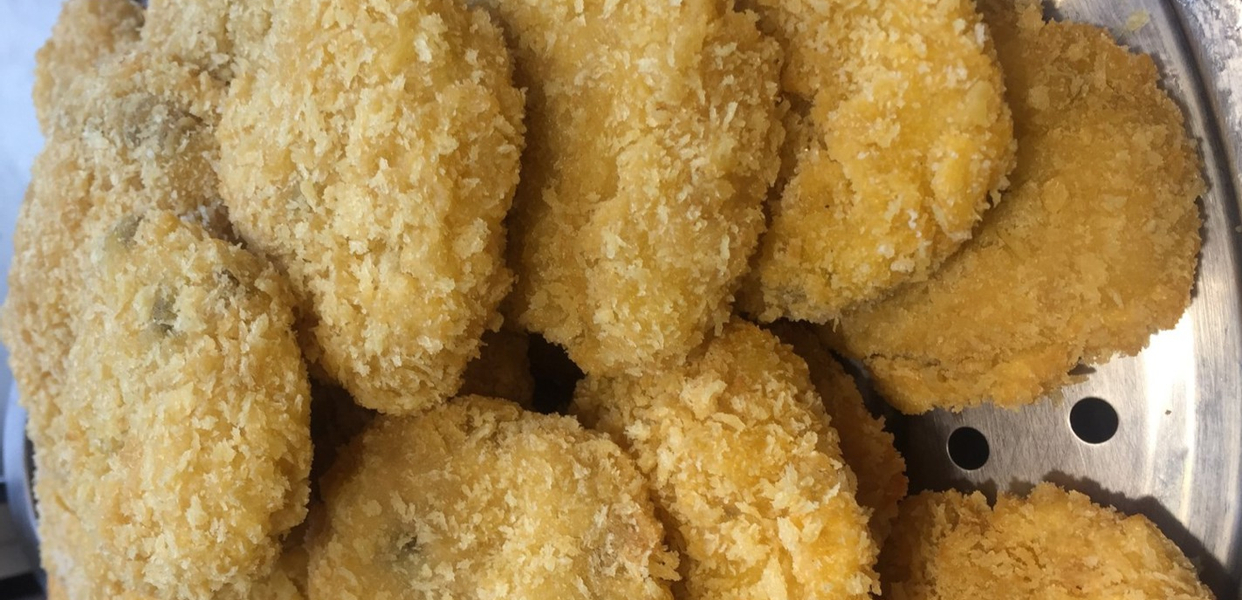 banh-ga-hong-mai-ga-ran-va-khoai-lac-trieu-khuc