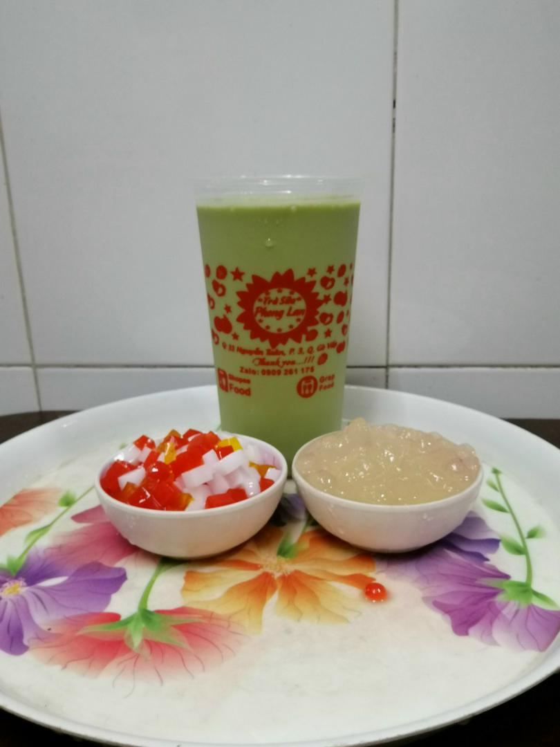 tra-sua-thai-xanh-thach-trai-cay