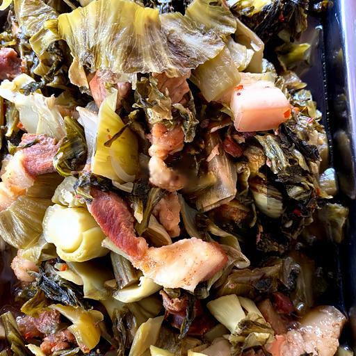 com-thit-kho-cai-chua