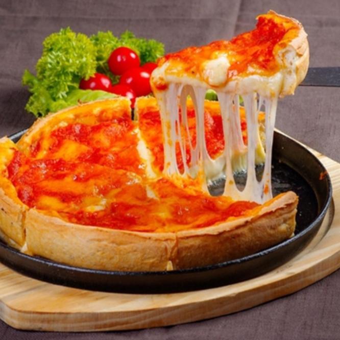 Chicago Gà Sốt BBQ FullCheese Size 15cm